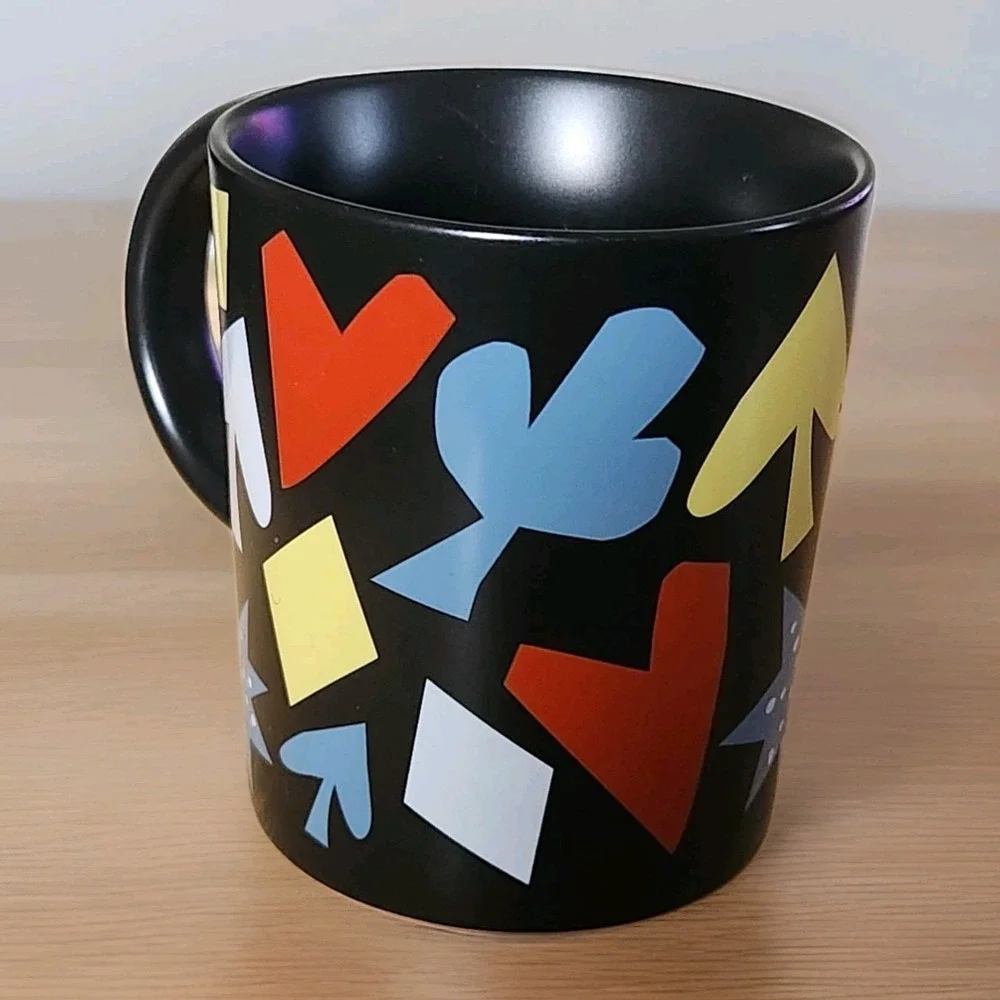 Starbucks Black Las Vegas Triple 777 Card Suits Mug Coffee Tea‎ 12 oz (080)